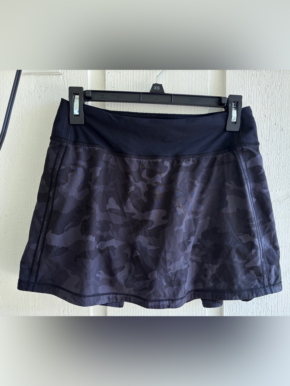 lululemon athletica Black Camouflage Skirt
